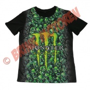 T-shirt monster - Monster energy t-shirt doodshoofd maat L  - 2348